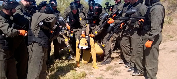 PAINTBALL PARA DESPEDIDAS DE SOLTERO Y SOLTERA EN MADRID