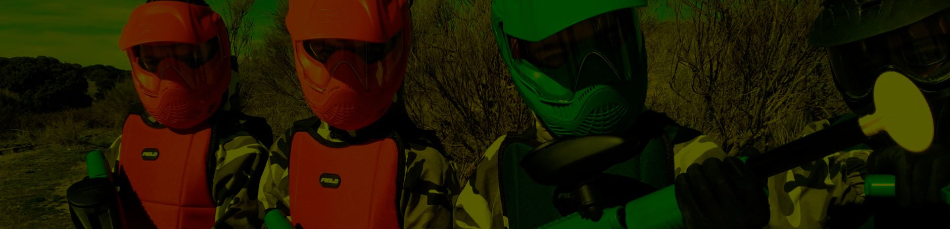 Estamos especializados en Celebraciones, Fiestas y Eventos de Paintball para ni&ntilde;os en Madrid a partir de los 11 a&ntilde;os