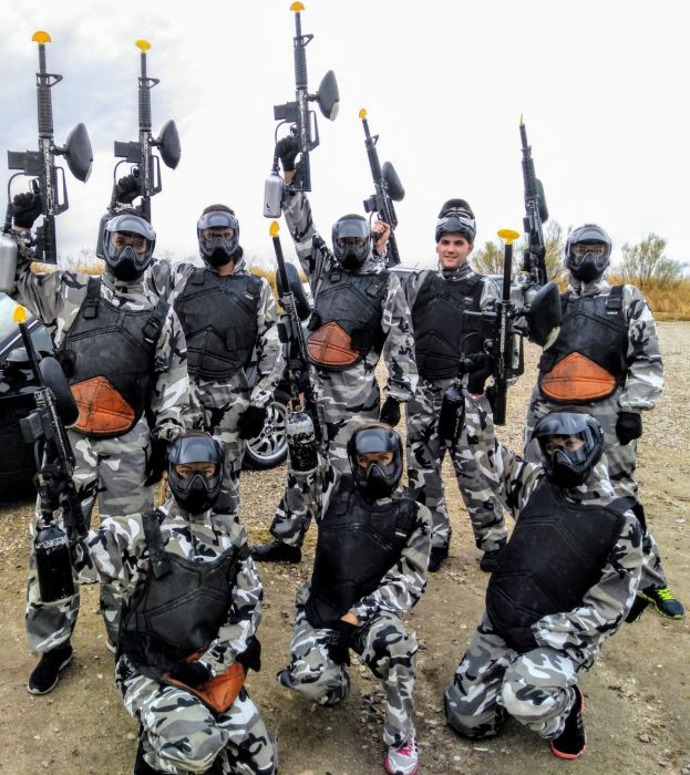 Paintball para grupos, despedidas de soltero, fiestas de empresa... en Madrid