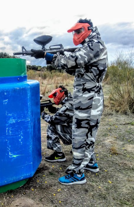 Paintball para grupos, despedidas de soltero, fiestas de empresa... en Madrid