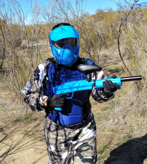 Paintball para cumplea&ntilde;os en Madrid