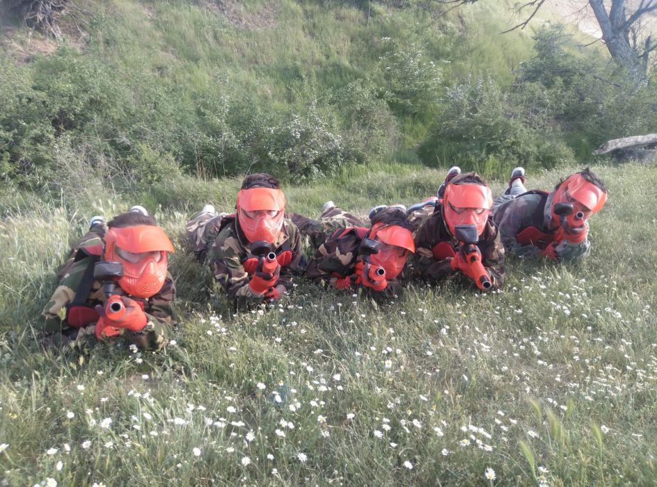 Paintball para guerreros en Madrid