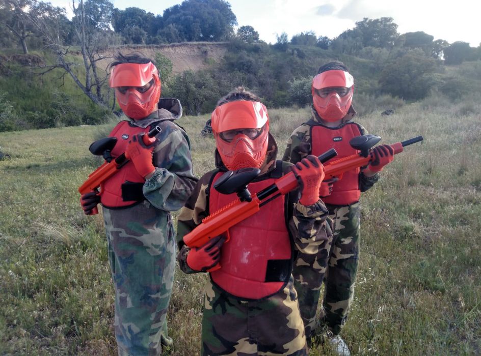 Paintball para ni&ntilde;os en Madrid