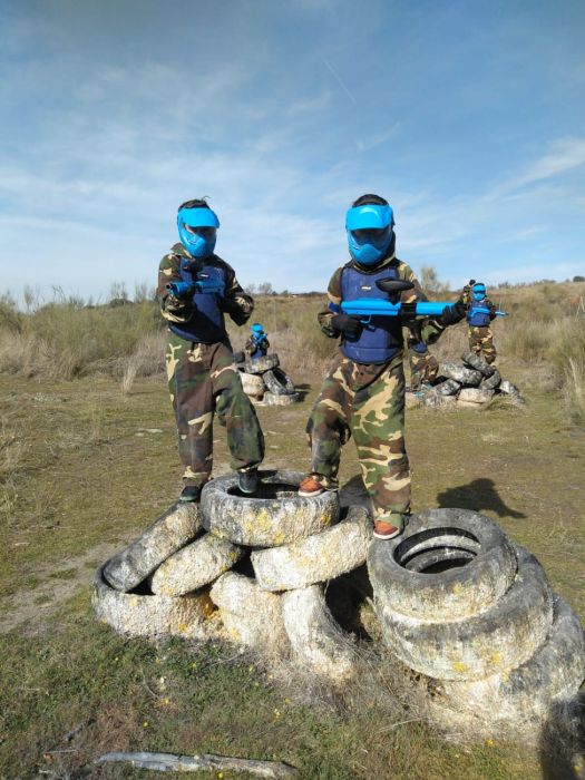 Paintball para ni&ntilde;os en Madrid