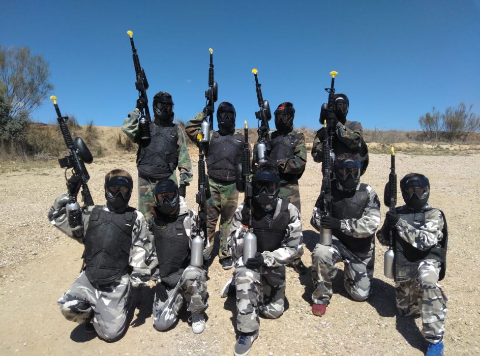 Paintball para ni&ntilde;os en Madrid