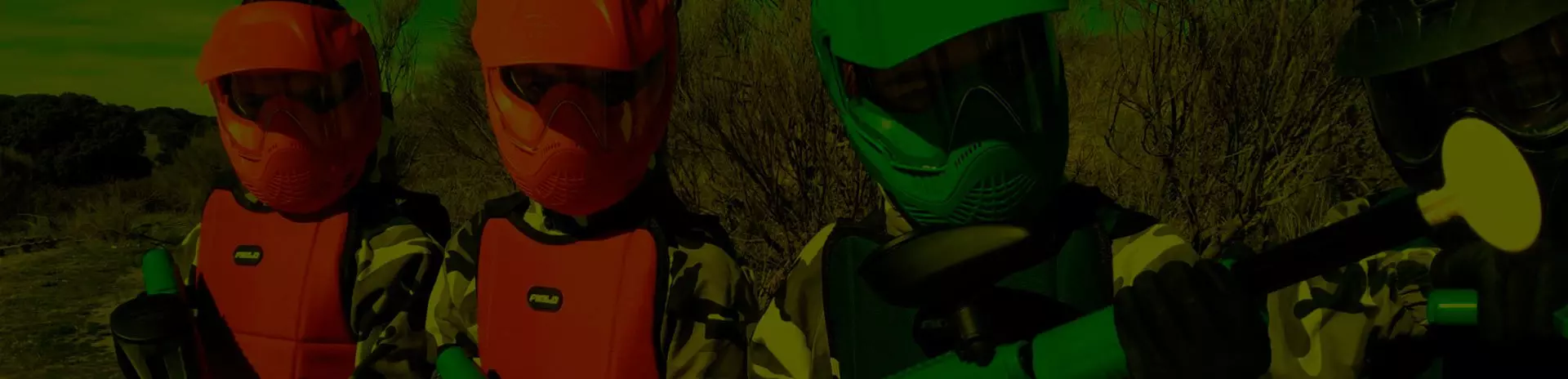 Estamos especializados en Celebraciones, Fiestas y Eventos de Paintball para ni&ntilde;os en Madrid a partir de los 11 a&ntilde;os